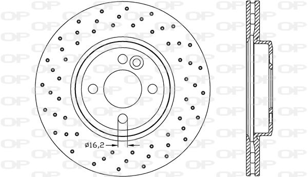 OPEN PARTS Тормозной диск BDR2614.20